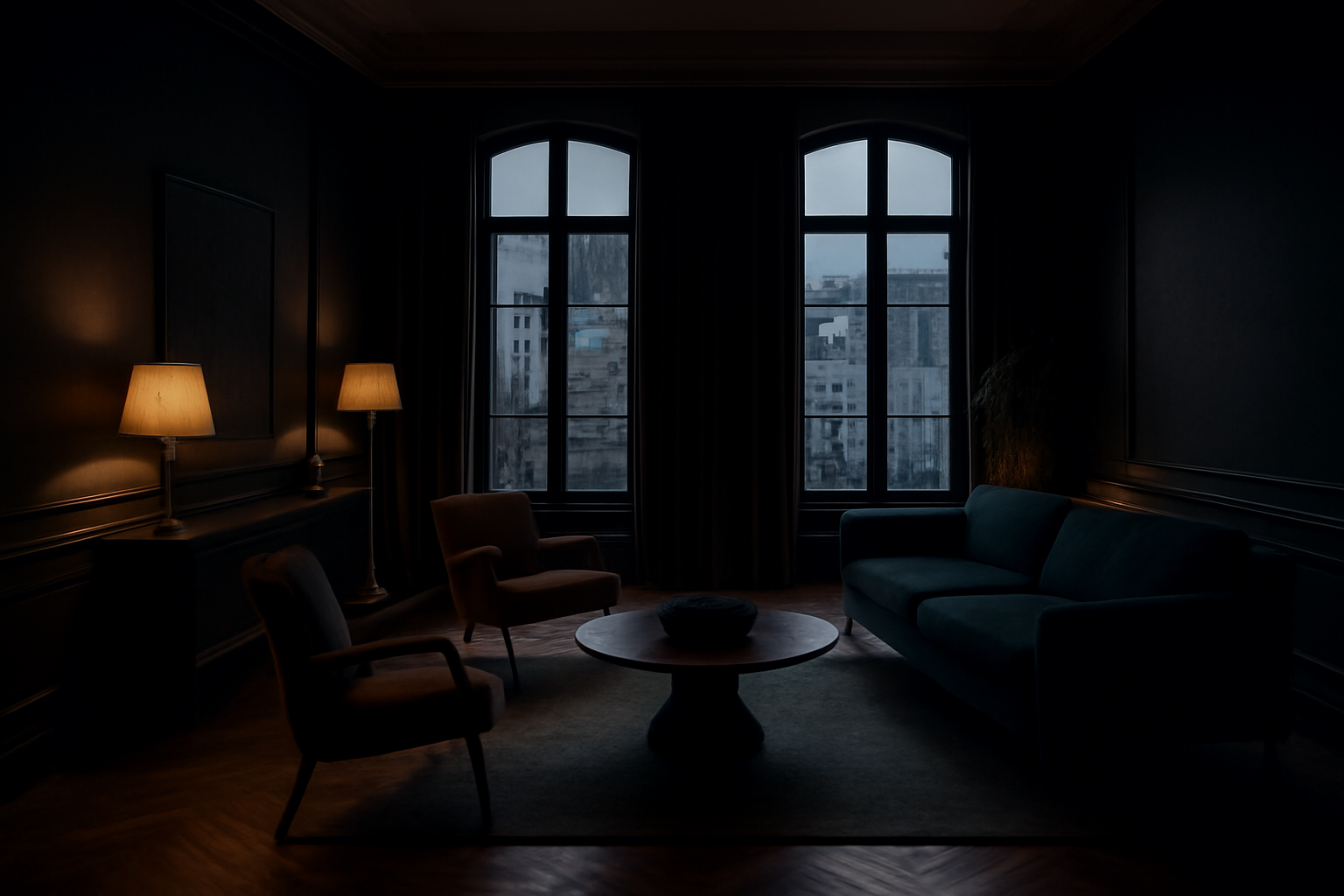 Luxury Paris apartment interior